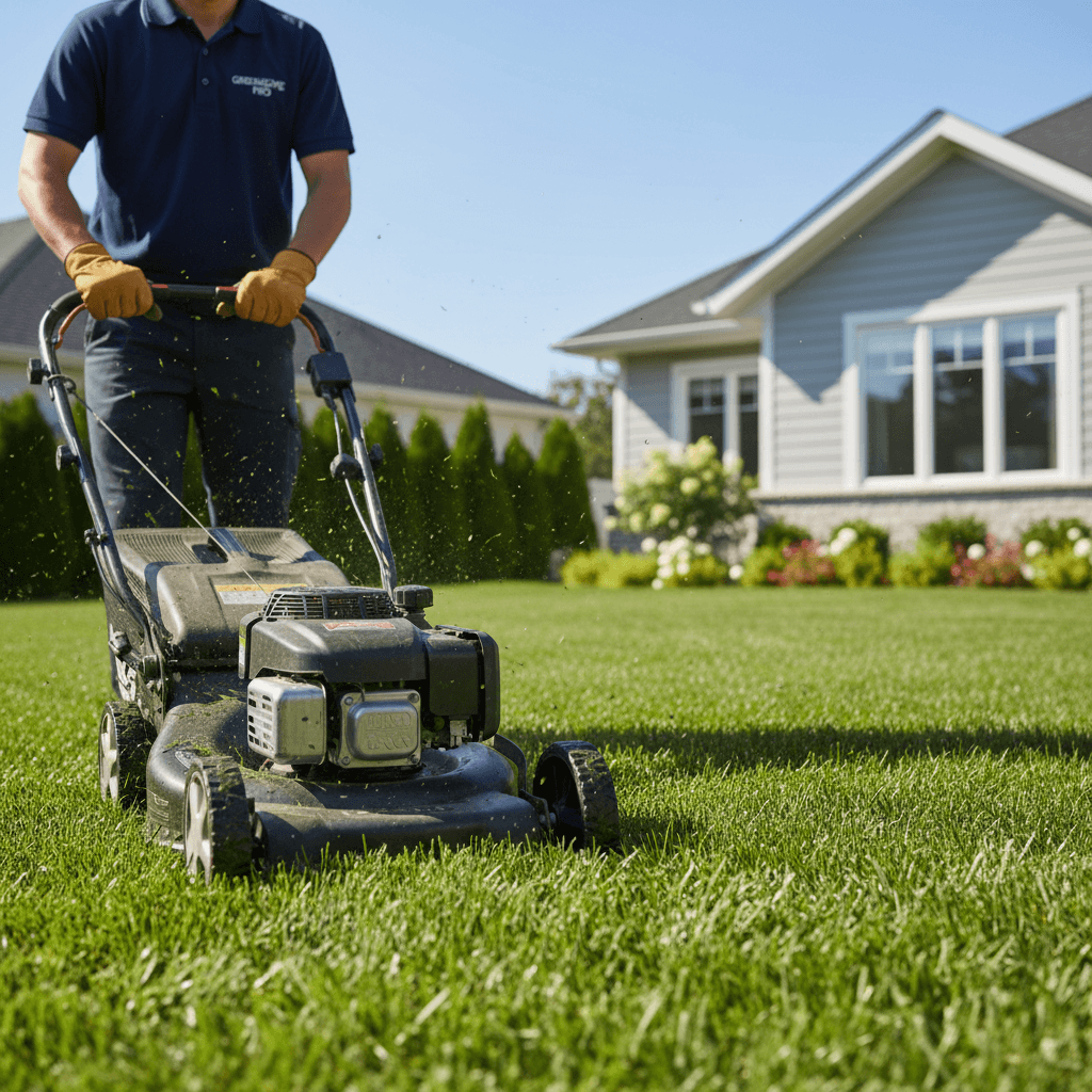 Regular mowing keeps lawns healthy through the season